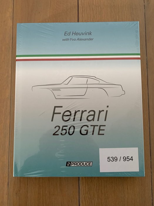 Preview of the first image of Books - Ferrari 250 GTE by Ed Heuvink No. 539 van 954 - Ferrari.