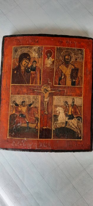 Image 3 of Icon - Wood - First half 19th century