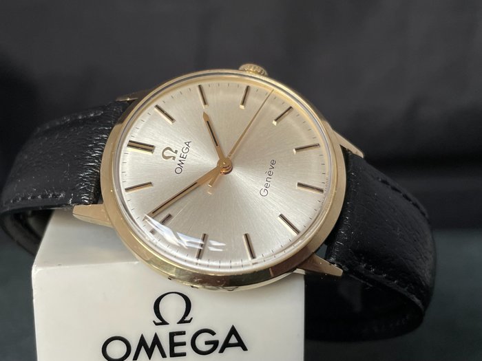 Preview of the first image of Omega - Genève - 14K "NO RESERVE PRICE" - Ref. 131.041 - Men - 1960-1969.