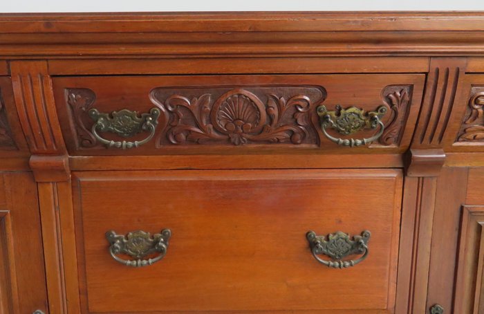 Image 3 of Sideboard - Victorian - Walnut - Late 19th century