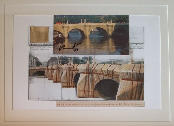 Image 2 of Christo & Jeanne-Claude (1935-2020) - Pont Neuf Wrapped with thread and fabric