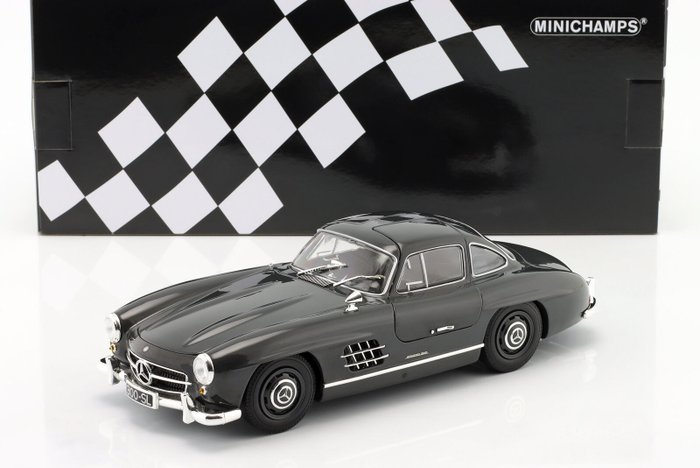 Preview of the first image of MiniChamps - 1:18 - Mercedes Benz 300SL Gullwing(w198) - 1955.