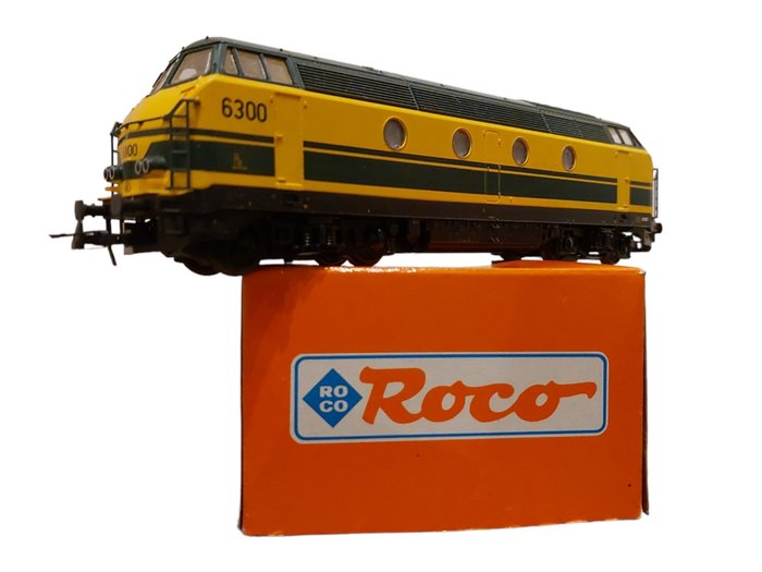 Preview of the first image of Roco H0 - 43545 - Diesel locomotive - Company number: 6300 - NMBS.