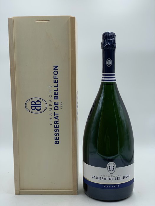 Besserat De Bellefon, Cuvée Des Moines Bleu - 香槟地 Brut - 1 Double Magnum/Jeroboam (3.0L)
