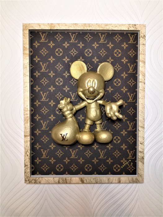 New'Artsy X - Mickey Mouse XXL Louis Vuitton - Catawiki