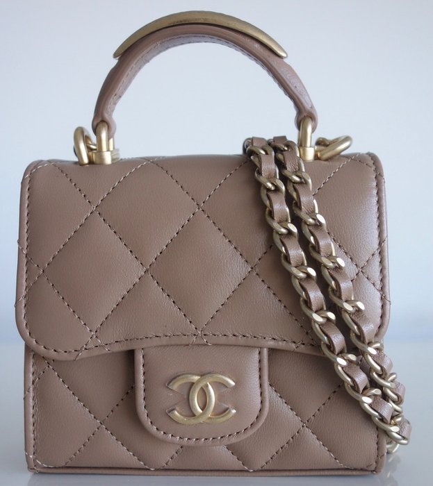 Chanel - Timeless Classic Flap New Mini - Crossbody väska