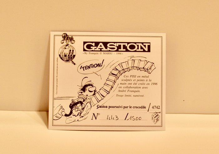 Image 3 of Gaston - Pixi 4742 - Gaston poursuivi par le crocodile - (2002)