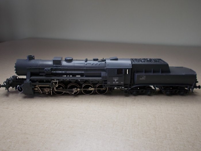 Image 3 of Liliput H0 - 5201 - Steam locomotive with tender - BR 52 - DRG