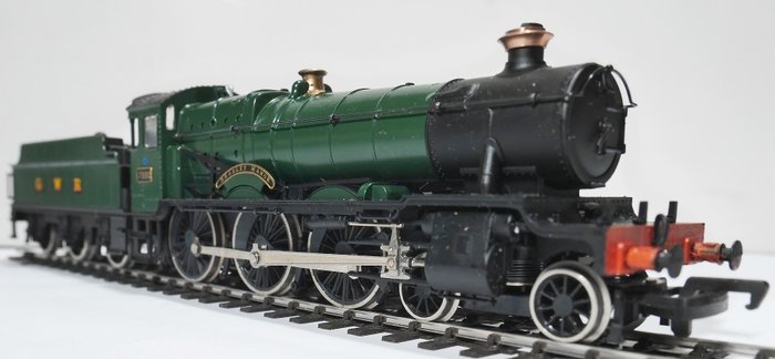 Preview of the first image of Bachmann 00 - 31-300 - Steam locomotive with tender - Manor Class no 7802 "Bradley Manor" - Great W.