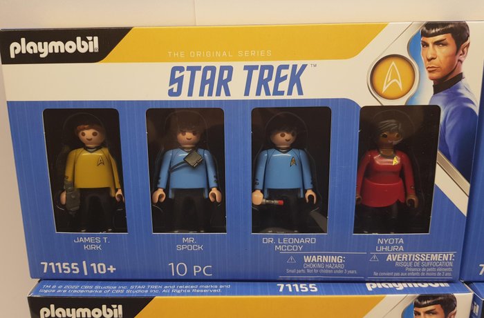 Image 2 of Playmobil - Star Trek - 71155 - Figure 4x Star Trek Figurenset - 2000-present - Belgium