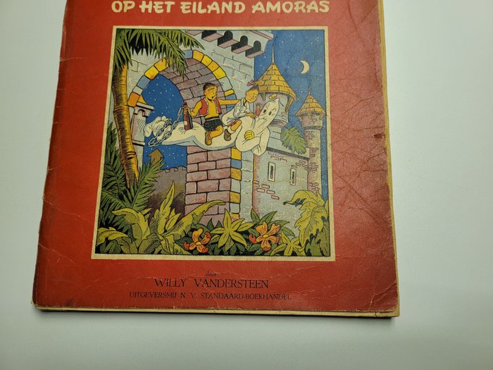 Image 3 of Suske en Wiske RV-01 - Op het eiland Amoras - Stapled - First edition - (1947)