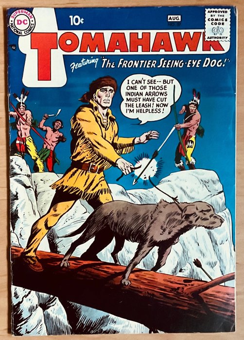 Preview of the first image of Tomahawk #57 - DC Comics - The Frontier Seeing Dog - No Reserve - Stapled - (1958).