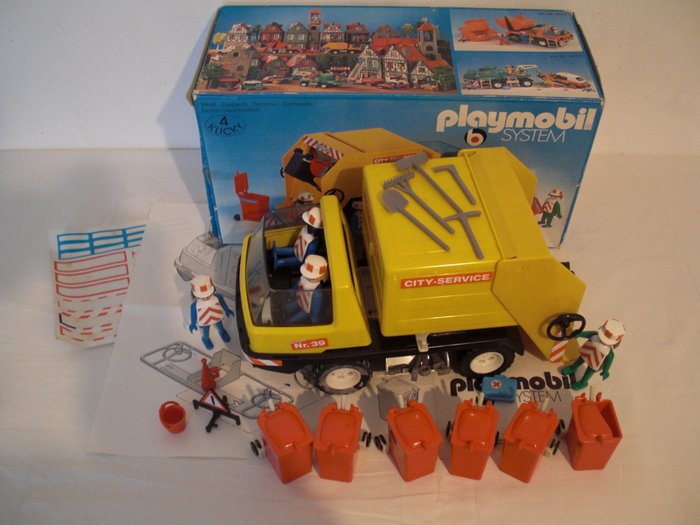 Image 2 of Playmobil - 3315 + 3470 + 3576 - Playset - Cleaning Klicky's - - 1970-1979 - Germany