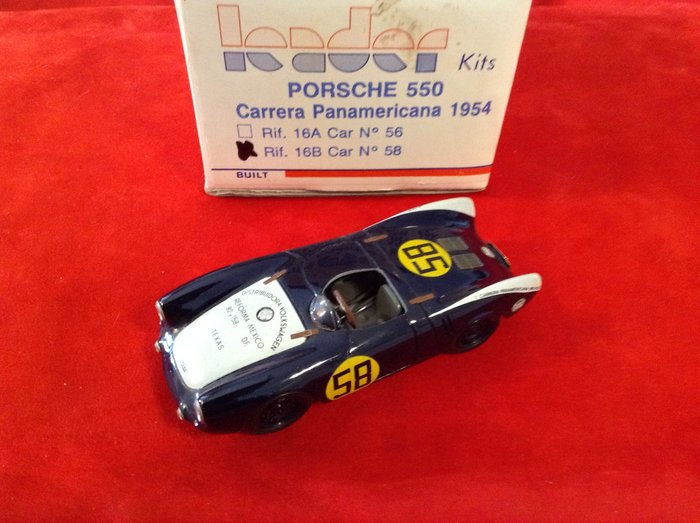 Image 2 of B.B.R. Automodelli - serie Leader -- made in Italy - 1:43 - ref. #LK16B Porsche 550A Spyder 1500cc