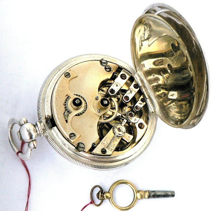 Image 2 of Edward John Dent London Osmanischer Markt Uhr - Savonette - NO RESERVE PRICE - Men - 1850-1900