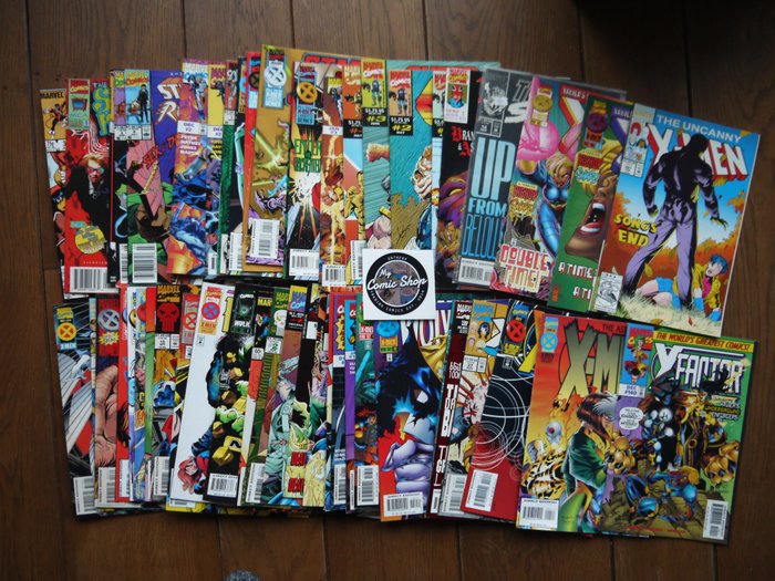 Preview of the first image of Marvel - 50 Comics - no doubles - Softcover - First edition.