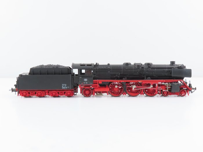 Image 2 of Roco H0 - 43238 - Steam locomotive with tender - BR 01, Museum version - DB
