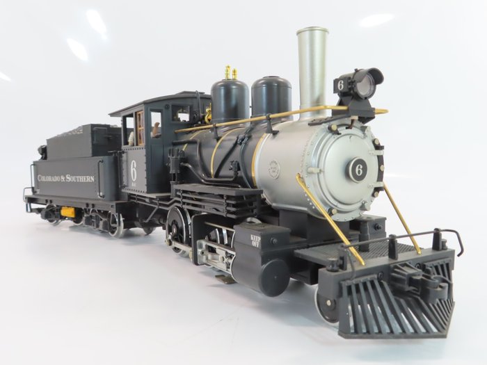 Image 2 of LGB, Lehmann G - 20192 - Steam locomotive with tender - Type 2-6-0 Mogul with Sound - Colorado & So
