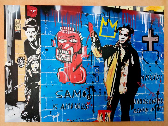 Image 2 of ANGOT (XX) - Basquiat "Samo is among us"