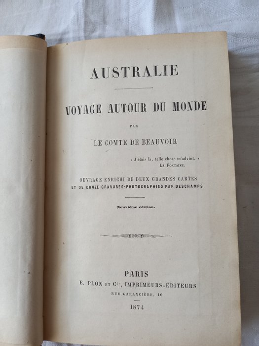 Image 2 of Le Comte de Beauvoir - Australie - 1874