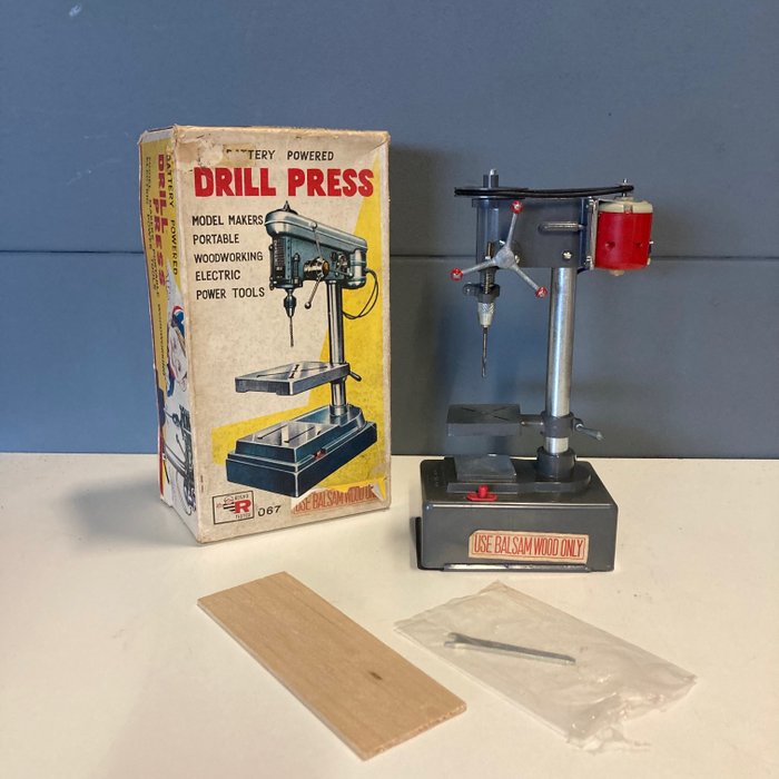 Image 2 of Toy Nomura - toy Drill Press - Battery Operated - 1960-1969 - Japan