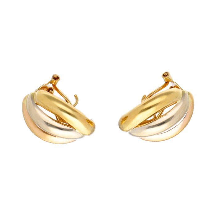 Preview of the first image of 18 kt. Gold, Pink gold, White gold, Yellow gold - Earrings.