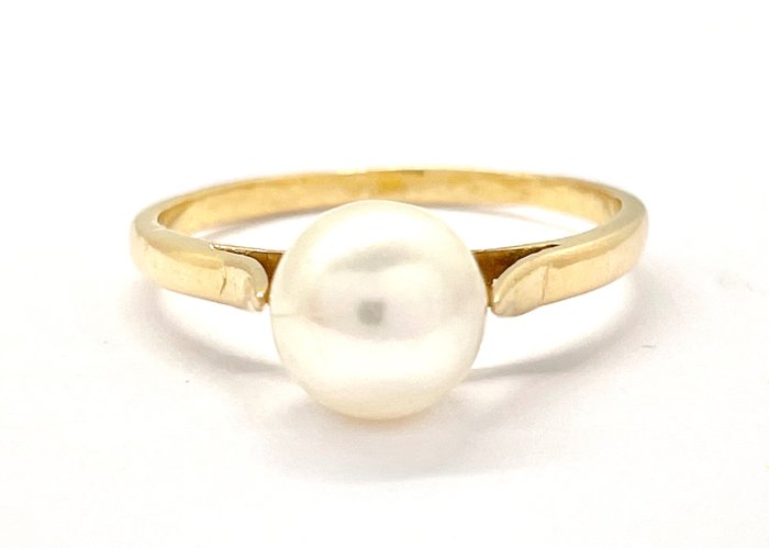 Preview of the first image of "NO RESERVE PRICE" - 18 kt. Yellow gold - Ring.