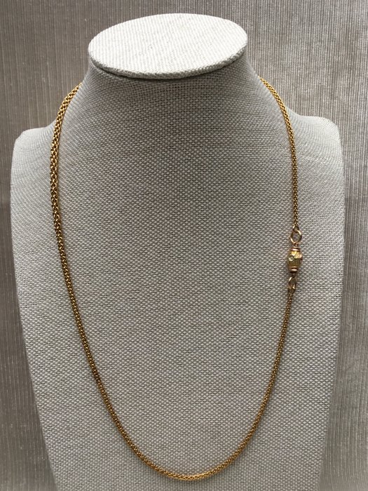 Preview of the first image of 14 kt. Yellow gold - Necklace.