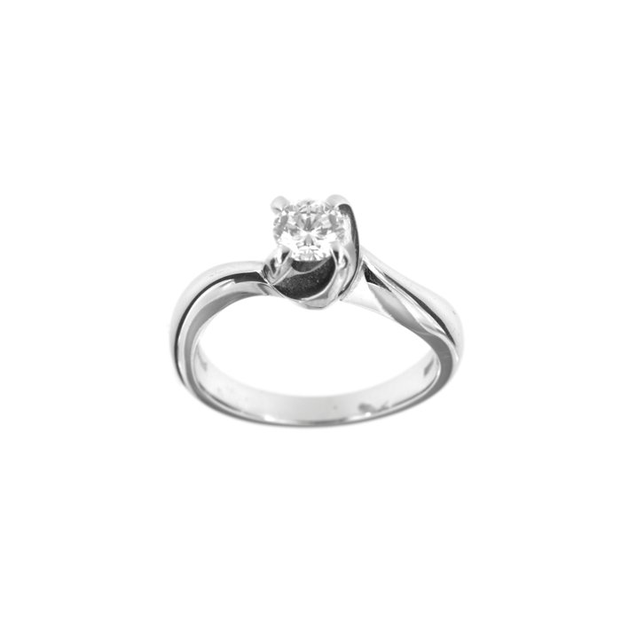 Image 2 of Danacci - 18 kt. White gold - Ring - 0.45 ct Diamond