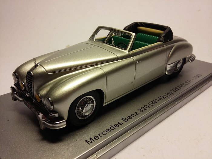 Preview of the first image of Kess - 1:43 - Mercedes Benz 320 Wendler 1940.