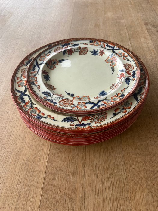 Image 2 of Wedgwood - Plates (10) - Victorian - Porcelain