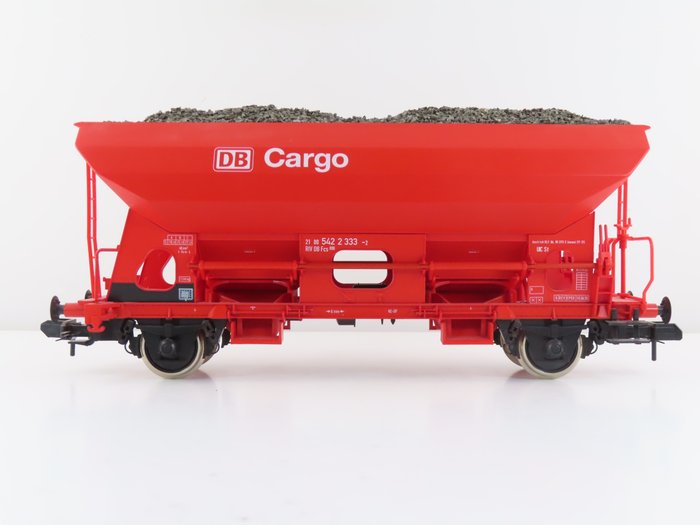 Image 2 of Märklin 1 - Freight carriage - 2-axis under/self-unloader type Fcs - DB Cargo