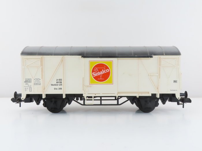 Image 2 of Märklin 1 - 5879 - Freight carriage - 2-axle boxcar type Gls with "Sinalco" imprint - DB
