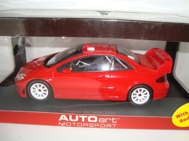Preview of the first image of Autoart - 1:18 - Peugeot 307 WRC 2005.