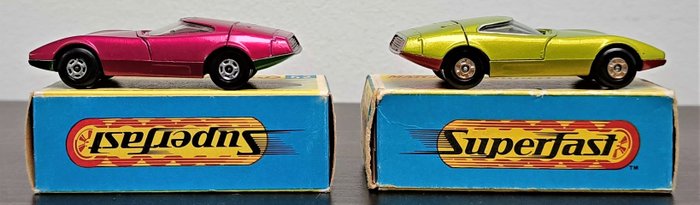 Preview of the first image of Matchbox - 1:64 - 2x Dodge Charger MKIII.