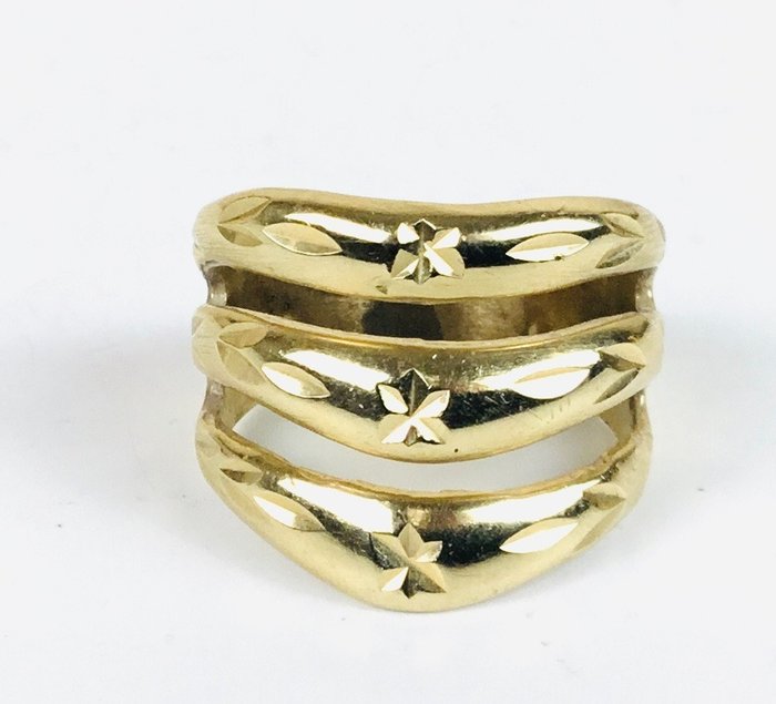 Preview of the first image of 14 kt. Yellow gold - Ring.