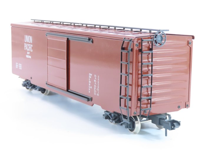 Preview of the first image of Märklin 1 - 5487 - Freight carriage - 4-axle "Boxcar" - Union Pacific Railroad.