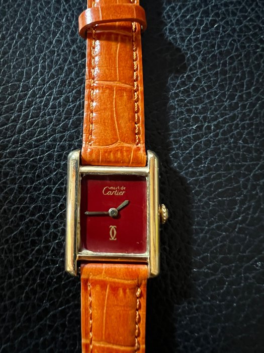 Preview of the first image of Cartier - Tank Must de Cartier - 7010 - Unisex - 1990-1999.