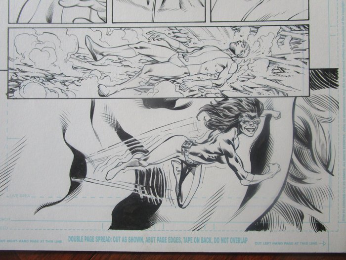 Image 3 of Justice League #27 - Page #6 - Original Artwork by IVAN REIS, JESUS MERINO