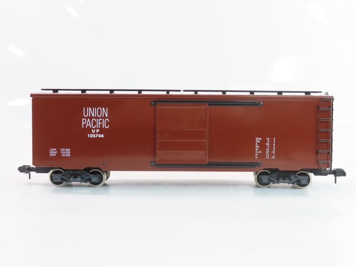 Image 2 of Märklin 1 - 5487 - Freight carriage - 4-axle "Boxcar" - Union Pacific Railroad