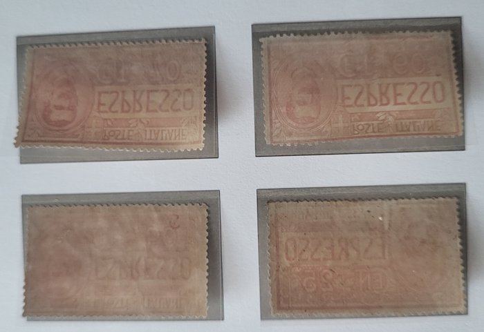 Image 2 of Italy Kingdom - Express mail, complete sets, without not issued