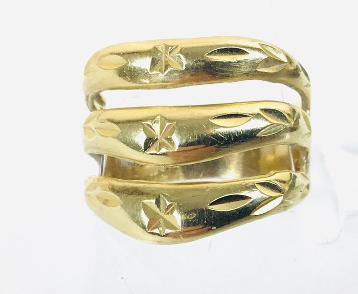 Image 3 of 14 kt. Yellow gold - Ring