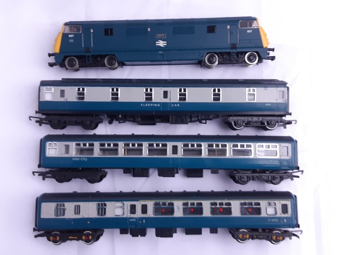 Image 2 of Hornby, Triang, Mainline 00 - 37083/R724/R339/R922 - Diesel locomotive, Passenger carriage - Class