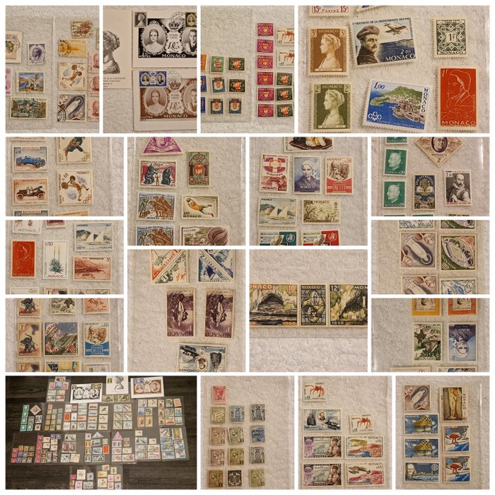 Image 3 of France - Colonies (general issues) 1860/2011 - France including Monaco & Tintin sheet and stamp
