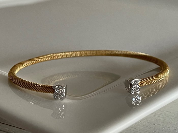 Preview of the first image of Tous - 18 kt. Gold - Bracelet - 0.10 ct - Diamonds.
