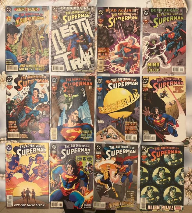 Image 2 of Superman - the adventures of superman x 45 comics almost sequential numbers (507-543)+ 3 annual and