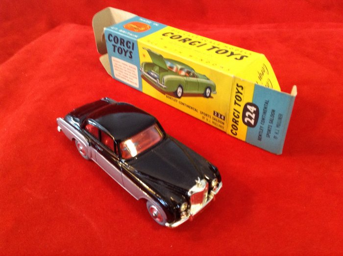 Image 3 of Corgi - 1:43 - ref. R224 Bentley Continental Sports Saloon by H.J. Mulliner 1954 - very rare in thi