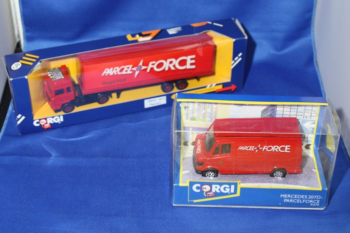 Preview of the first image of Corgi - 1:43 - Royal Mail Parcels Trucks.