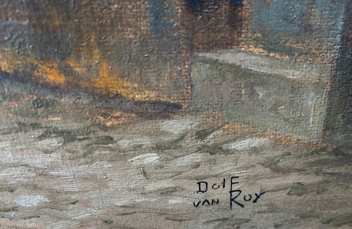 Image 3 of Dolf Van Roy (1858-1943) - Doorgang
