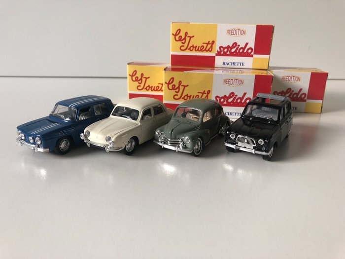 Preview of the first image of Solido - 1:43 - Classic Renault re-edition collection.